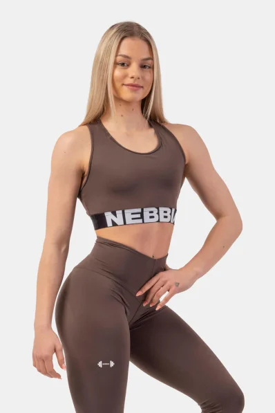 NEBBIA • Sportovní podprsenka se střihem Cross Back • NEBBIAshop.cz