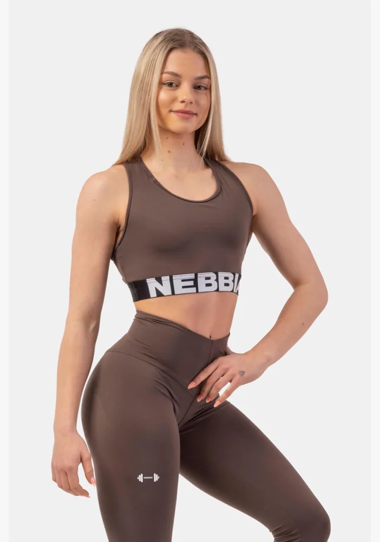 NEBBIA • Sportovní podprsenka se střihem Cross Back • NEBBIAshop.cz