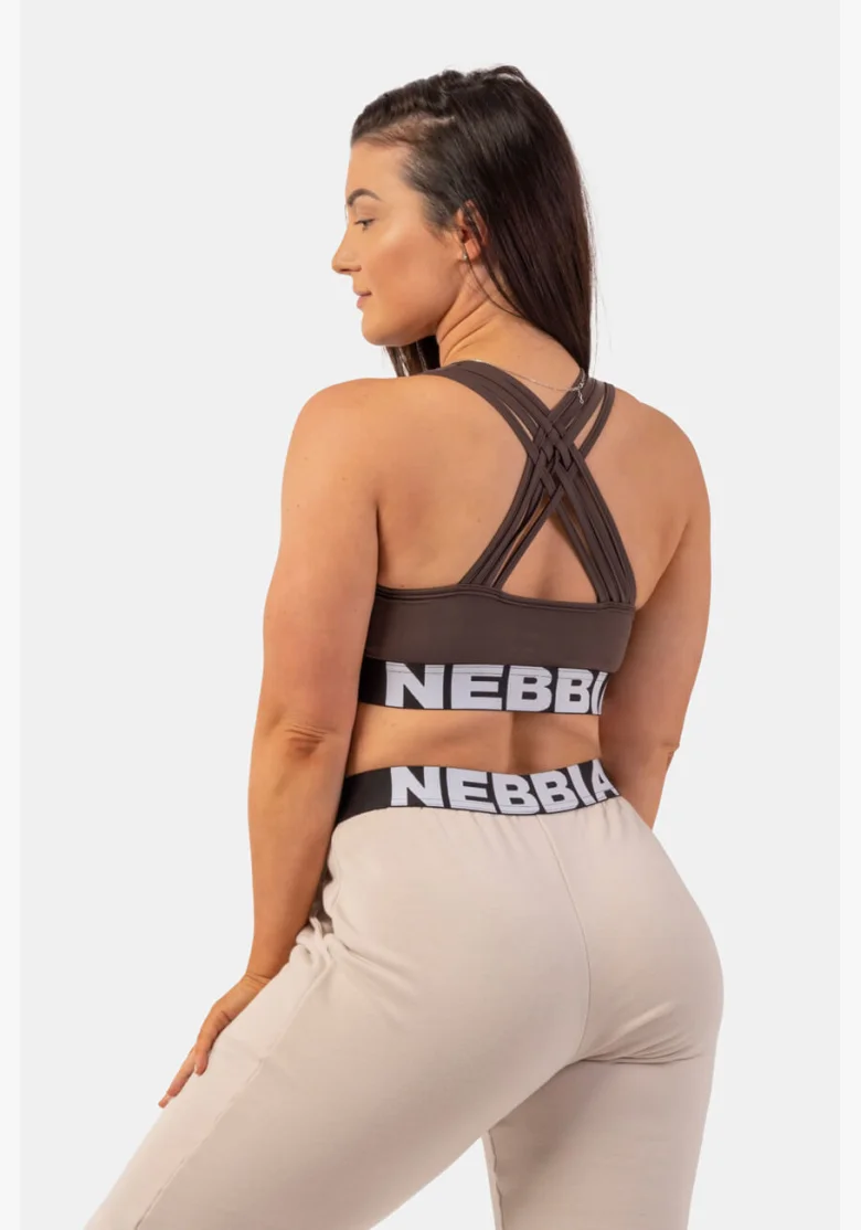 NEBBIA • Sportovní podprsenka se střihem Cross Back • NEBBIAshop.cz