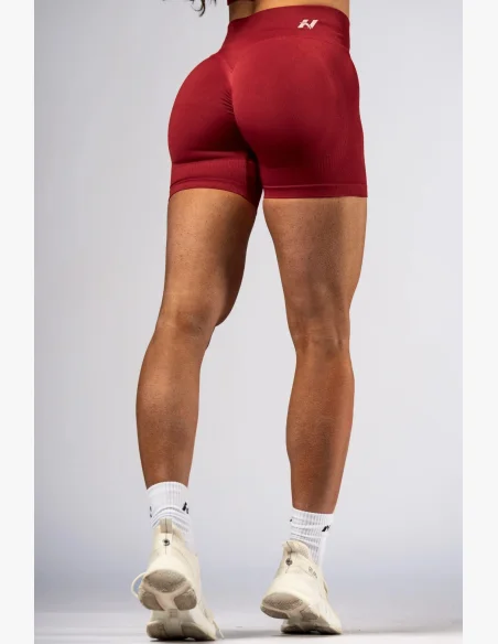 NEBBIA High-waist push-up šortky POWER červené