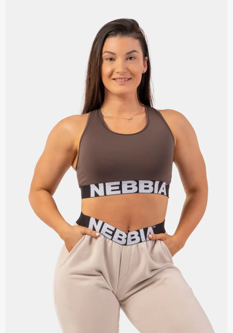 NEBBIA • Sportovní podprsenka se střihem Cross Back • NEBBIAshop.cz