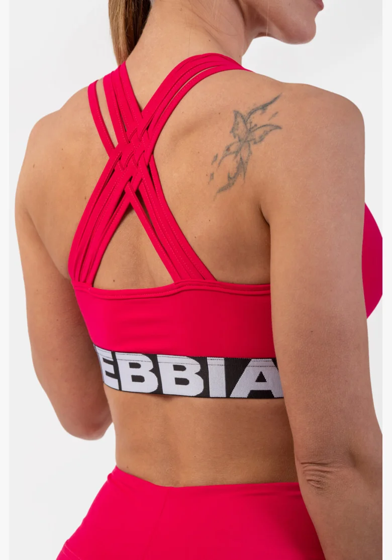 NEBBIA • Sportovní podprsenka se střihem Cross Back • NEBBIAshop.cz