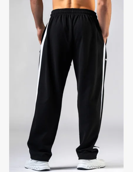 NEBBIA Relaxed fit tepláky POWER černé