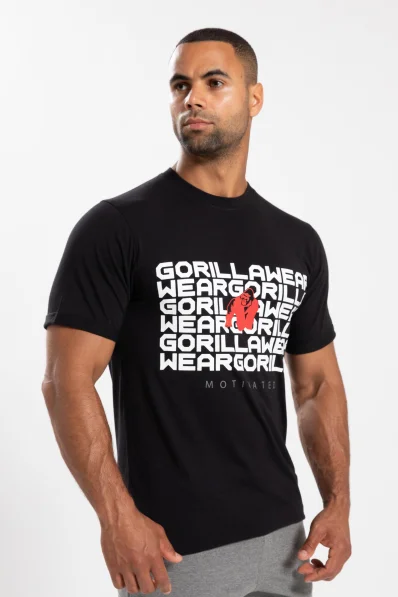Gorilla Wear Pánské tričko Bradley černé