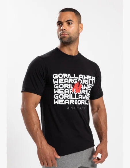 Gorilla Wear Pánské tričko Bradley černé