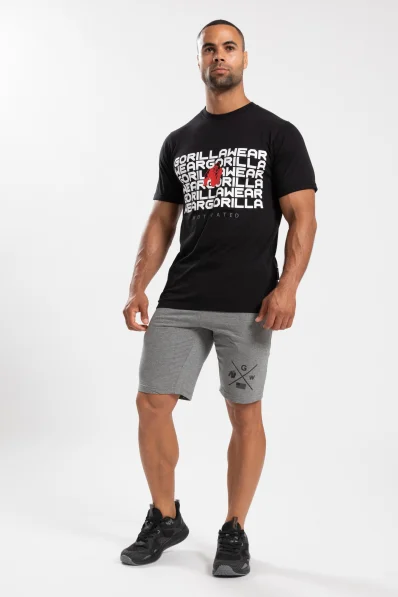 Gorilla Wear Pánské tričko Bradley černé 2