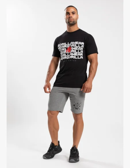 Gorilla Wear Pánské tričko Bradley černé