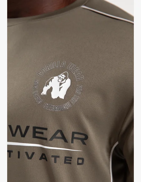 Gorilla Wear pánské tričko Broxton – army zelená