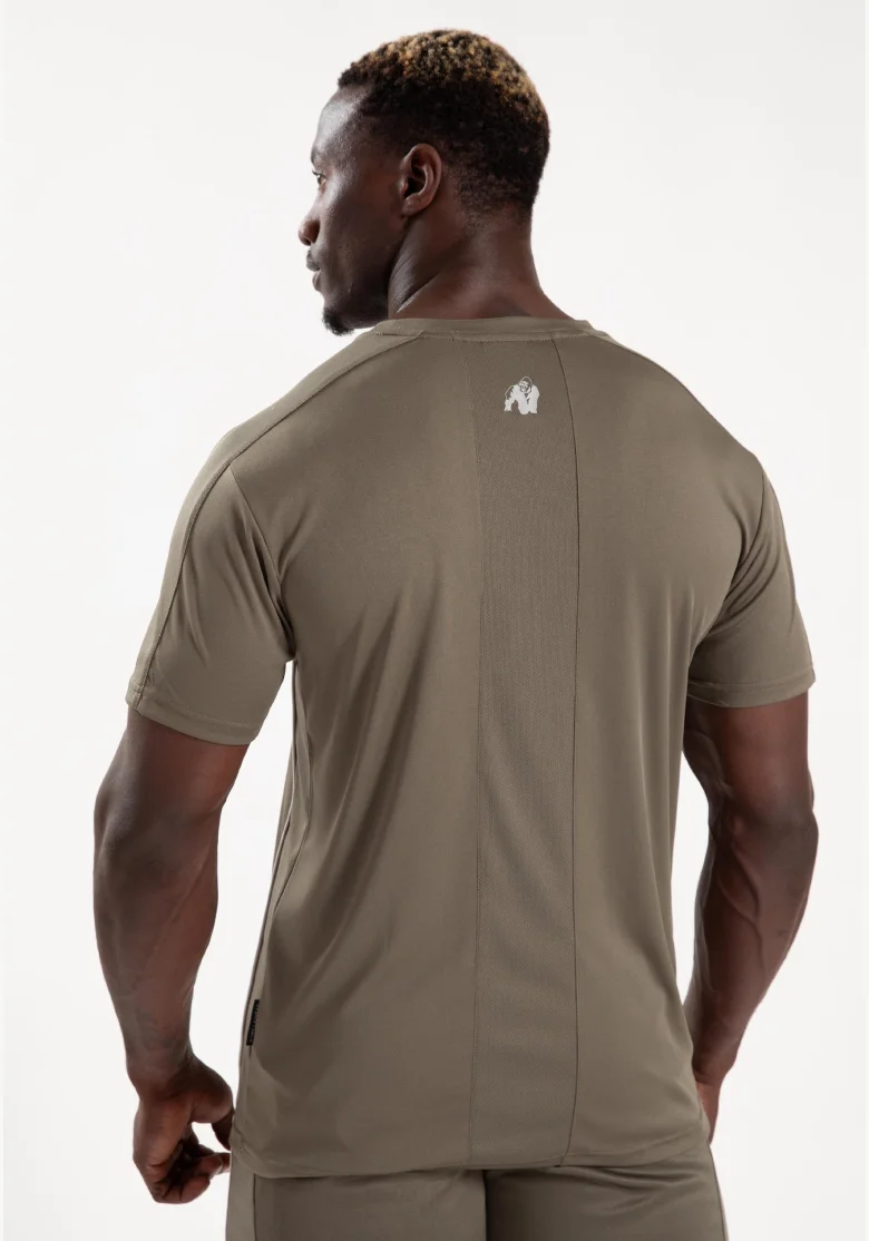 Gorilla Wear pánské tričko Broxton – army zelená
