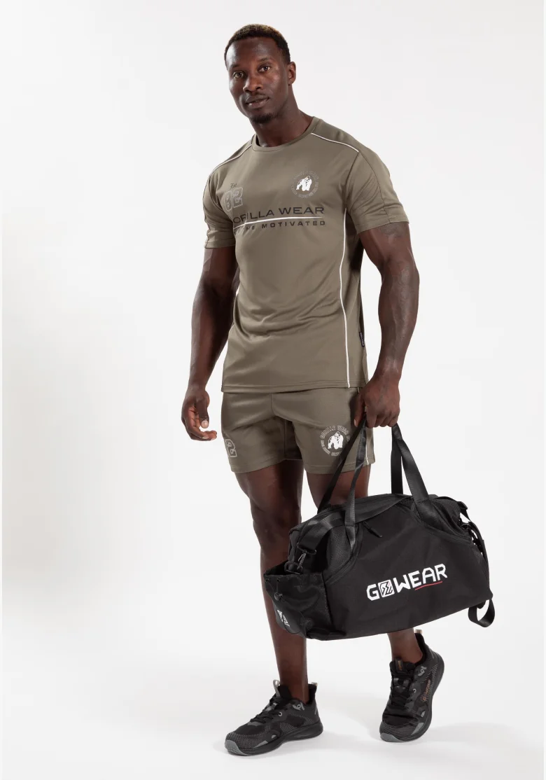Gorilla Wear pánské tričko Broxton – army zelená