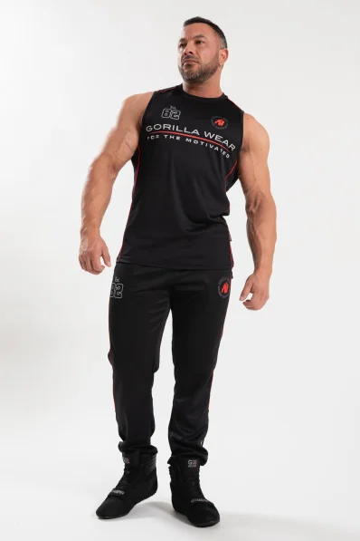 Gorilla Wear Pánské tepláky Broxton – černá