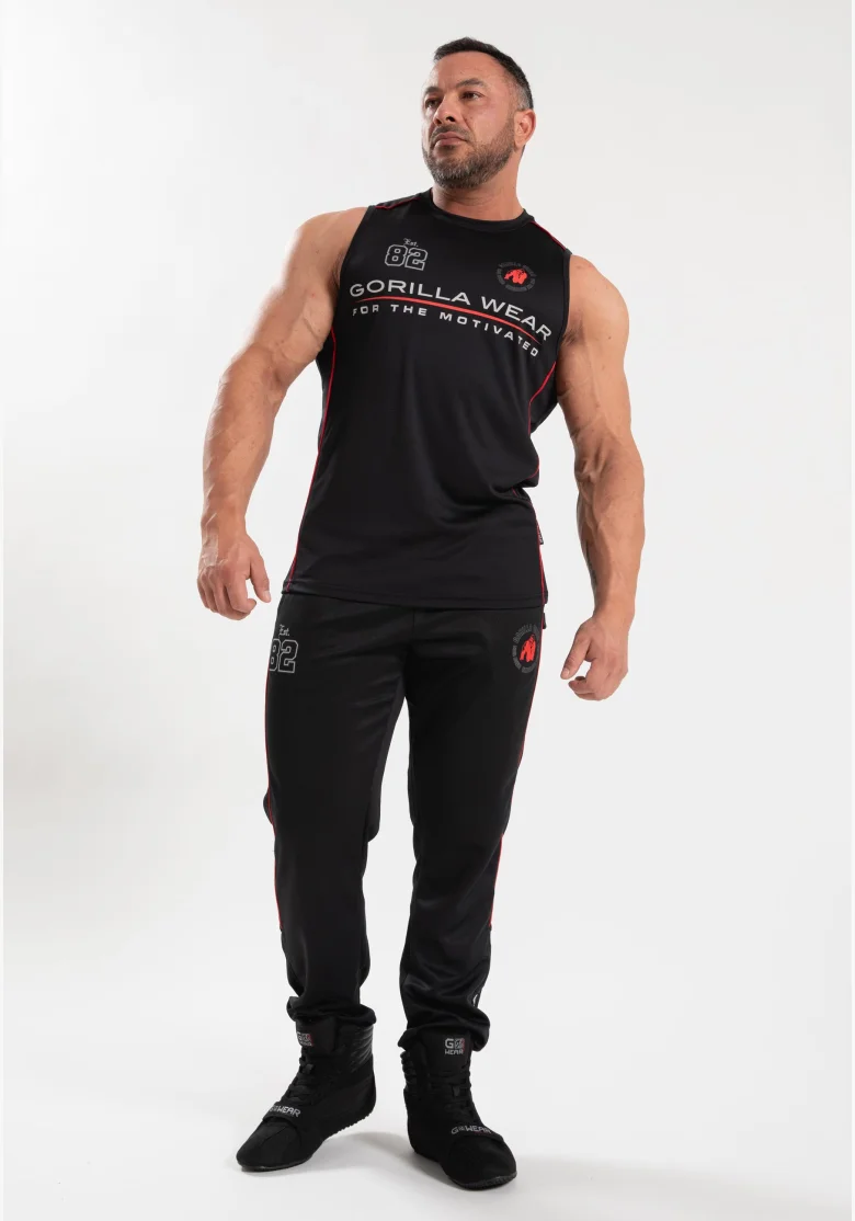 Gorilla Wear Pánské tepláky Broxton – černá