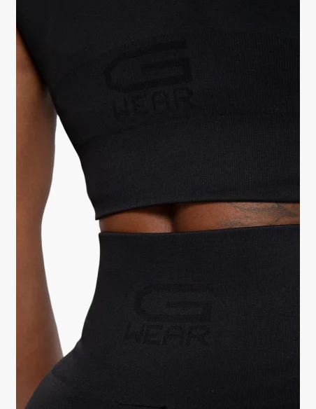 Gorilla Wear dámský crop top Olivia – černý