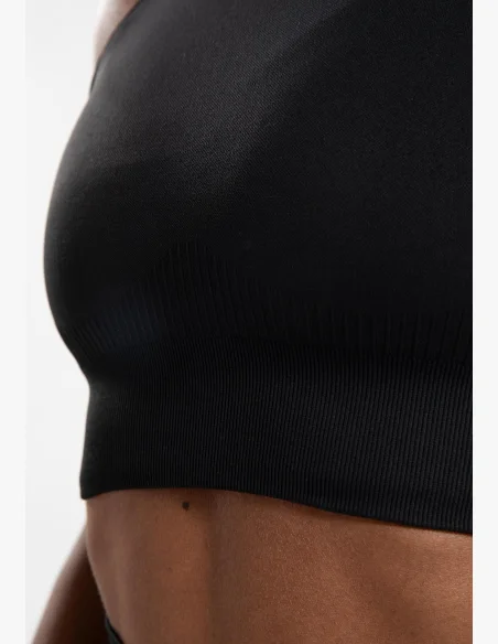 Gorilla Wear dámský crop top Olivia – černý