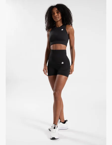 Gorilla Wear dámský crop top Olivia – černý