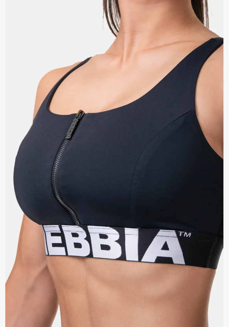 NEBBIA • Smart Zip sportovní podprsenka • NEBBIAshop.cz