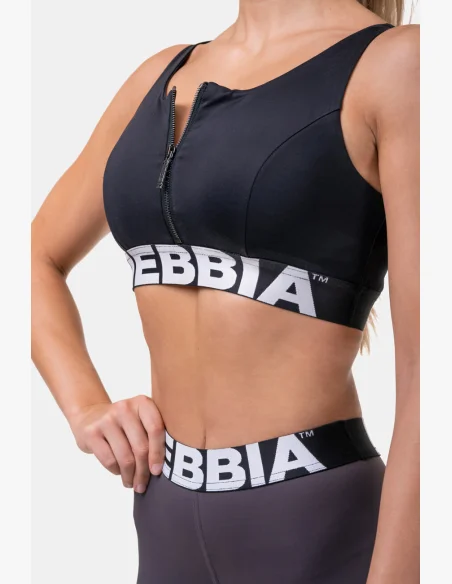NEBBIA • Smart Zip sportovní podprsenka • NEBBIAshop.cz