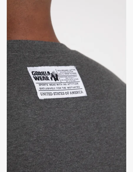 Gorilla Wear pánské tričko Classic – Tmavě šedá