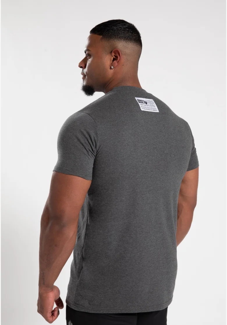 Gorilla Wear pánské tričko Classic – Tmavě šedá