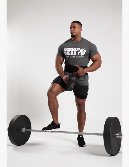 Gorilla Wear pánské tričko Classic – Tmavě šedá