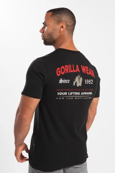 Gorilla Wear pánské tričko Warren – černé 2