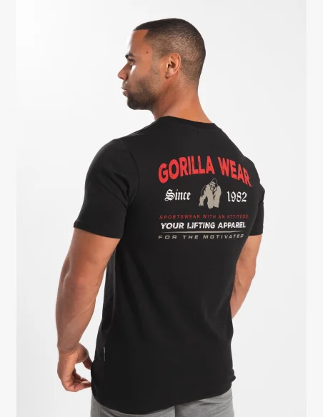 Gorilla Wear pánské tričko Warren – černé