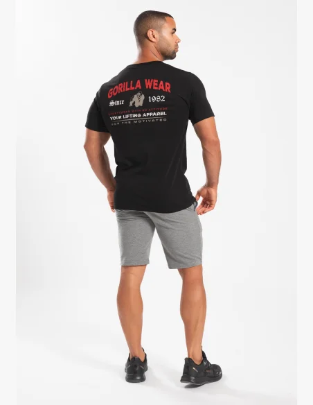Gorilla Wear pánské tričko Warren – černé