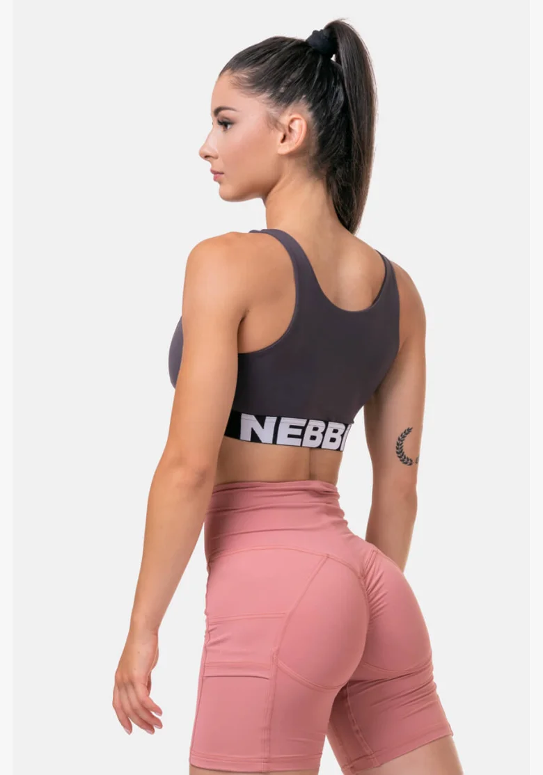 NEBBIA • Smart Zip sportovní podprsenka • NEBBIAshop.cz