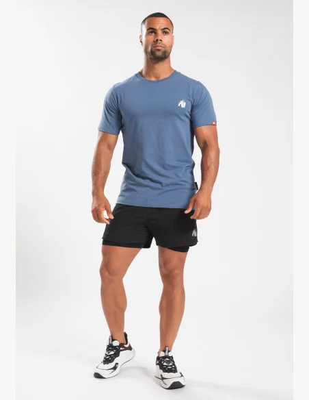 Gorilla Wear pánské tričko Warren – modré