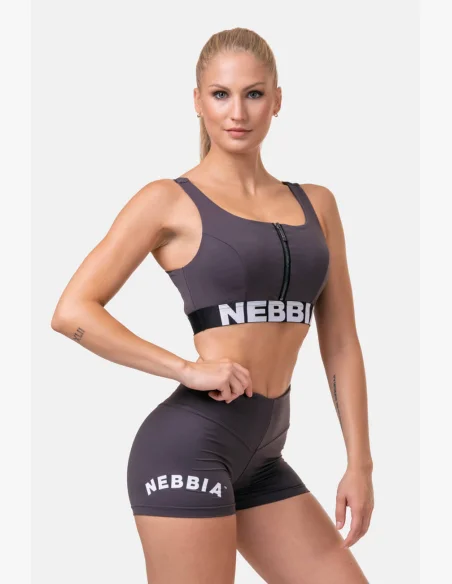 NEBBIA • Smart Zip sportovní podprsenka • NEBBIAshop.cz