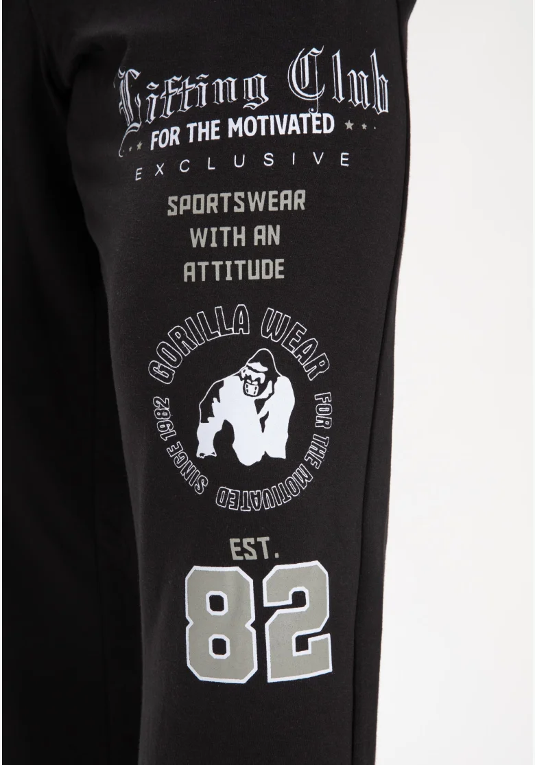 Gorilla Wear pánské tepláky Colorado – černá