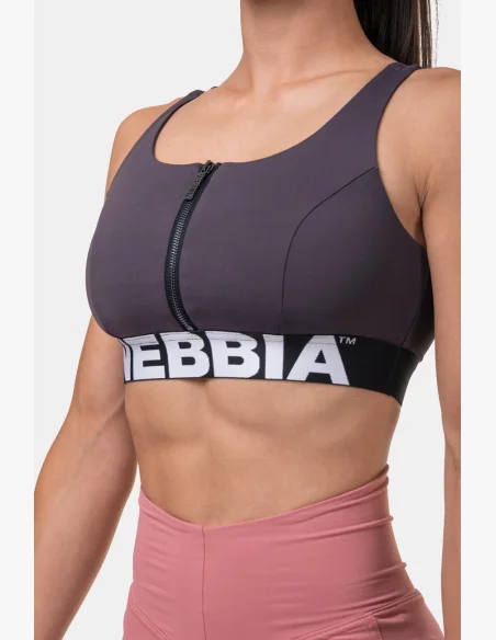 NEBBIA • Smart Zip sportovní podprsenka • NEBBIAshop.cz