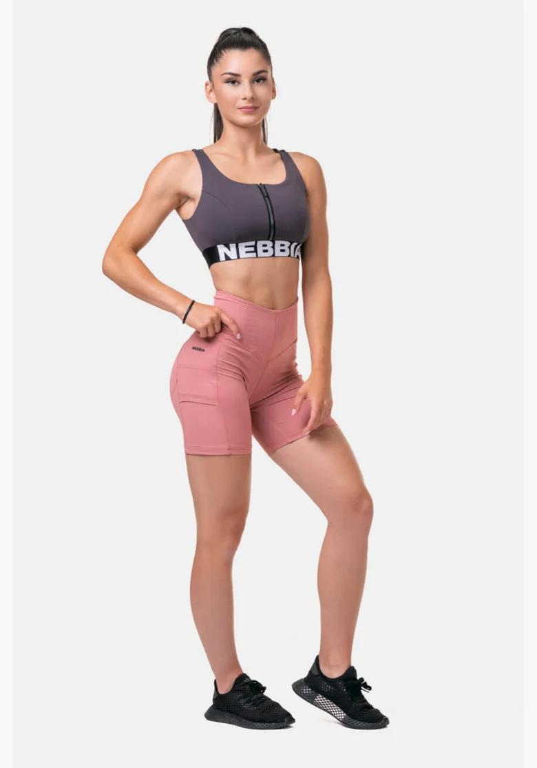 NEBBIA • Smart Zip sportovní podprsenka • NEBBIAshop.cz