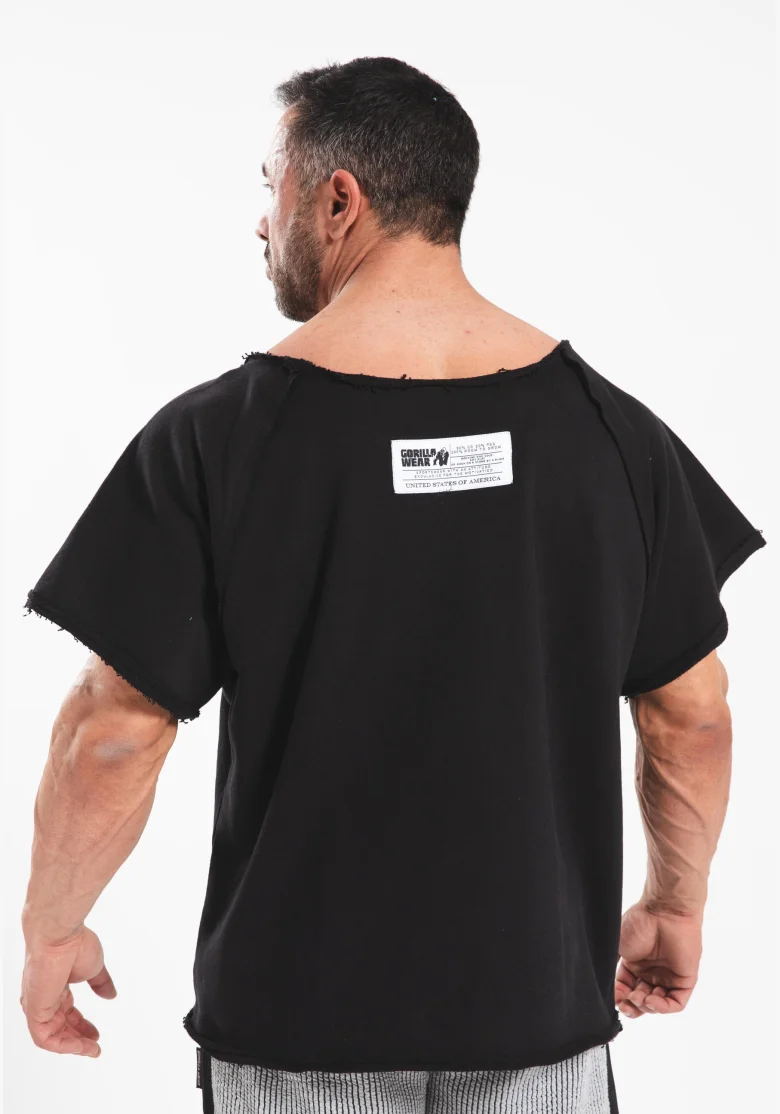 Gorilla wear pánský Workout Top Classic – černá/zlatá