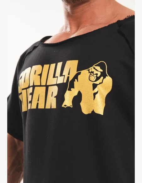Gorilla wear pánský Workout Top Classic – černá/zlatá