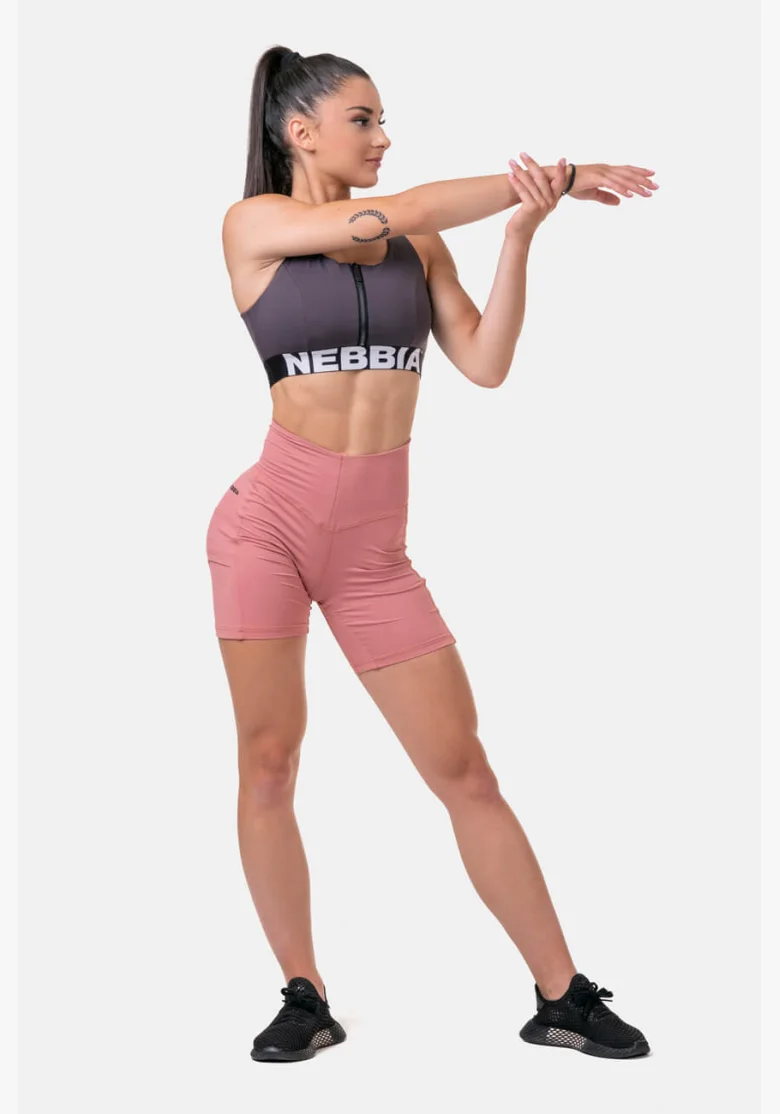 NEBBIA • Smart Zip sportovní podprsenka • NEBBIAshop.cz