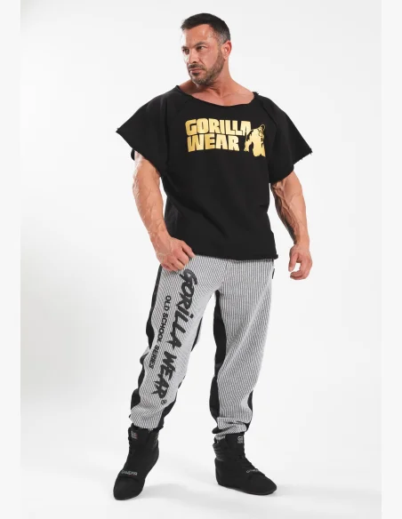 Gorilla wear pánský Workout Top Classic – černá/zlatá