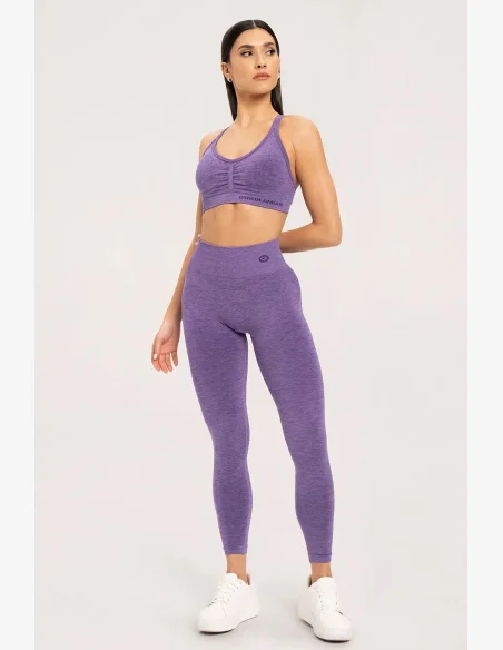 Gym Glamour Legíny seamless push up dark plum • Nebshop.cz