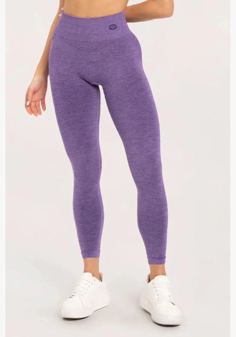 Gym Glamour Legíny seamless push up dark plum • Nebshop.cz