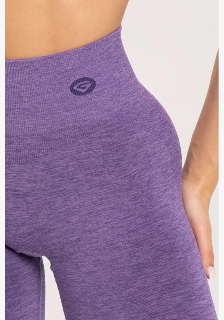 Gym Glamour Legíny seamless push up dark plum • Nebshop.cz