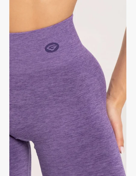 Gym Glamour Legíny seamless push up dark plum • Nebshop.cz