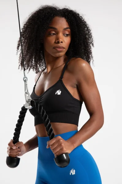Gorilla Wear dámská sportovní podprsenka Olivia – černá 2
