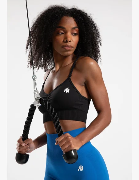 Gorilla Wear dámská sportovní podprsenka Olivia – černá