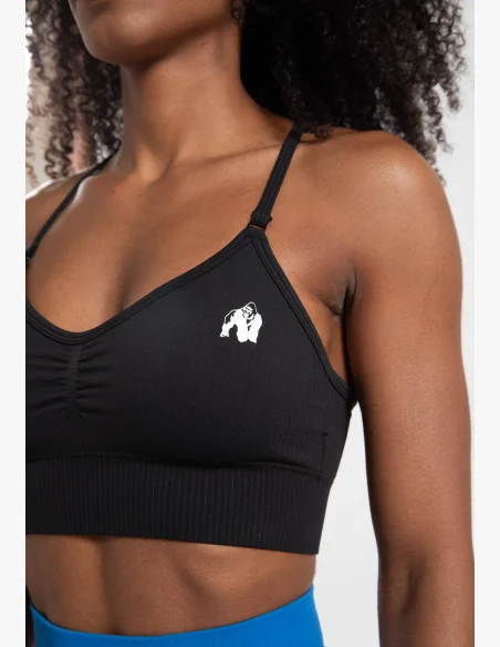 Gorilla Wear dámská sportovní podprsenka Olivia – černá