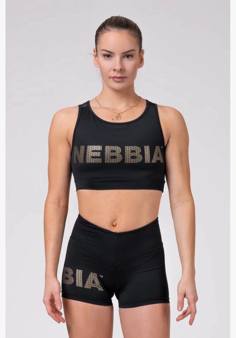 NEBBIA • Gold Mesh mini top • NEBBIAshop.cz