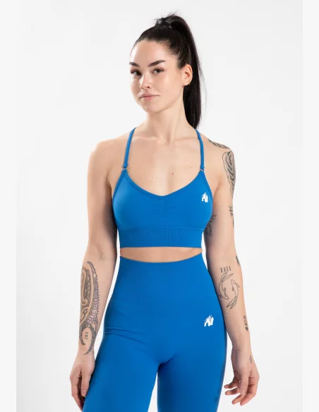 Gorilla Wear dámská sportovní podprsenka Olivia – modrá