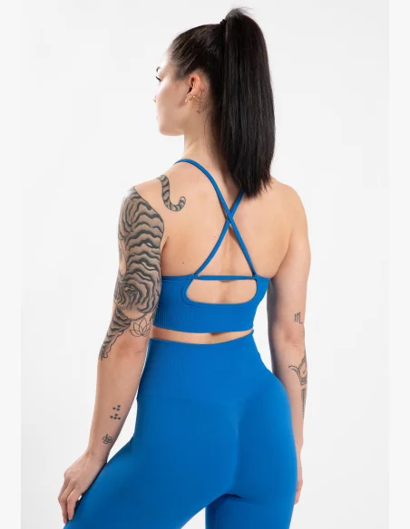 Gorilla Wear dámská sportovní podprsenka Olivia – modrá