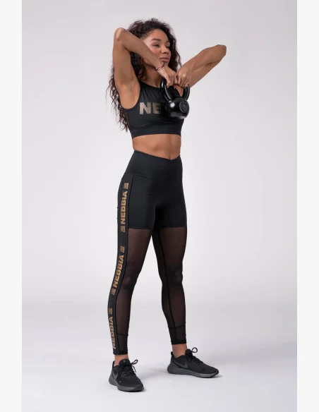 NEBBIA • Gold Mesh mini top • NEBBIAshop.cz