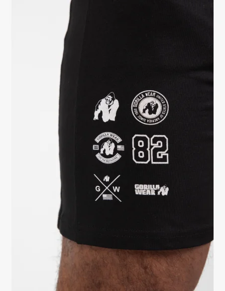 Gorilla Wear pánské šortky Lopez – černá