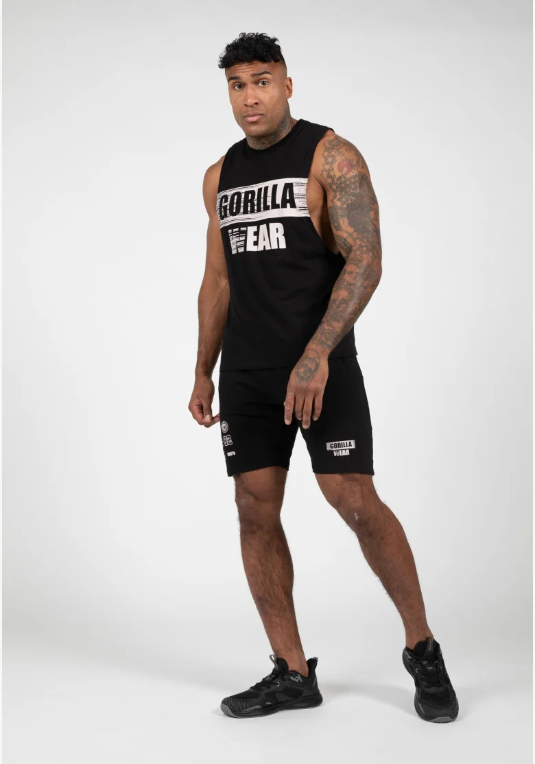 Gorilla Wear pánské šortky Lopez – černá